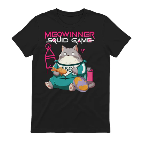 Funny Kawaii Cat Play Squid Game