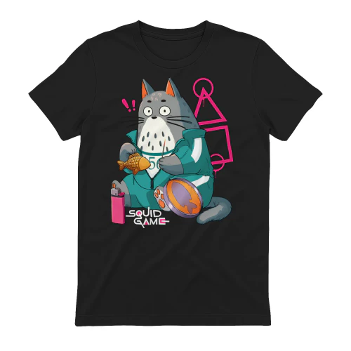 Funny Cat Play Squid Game