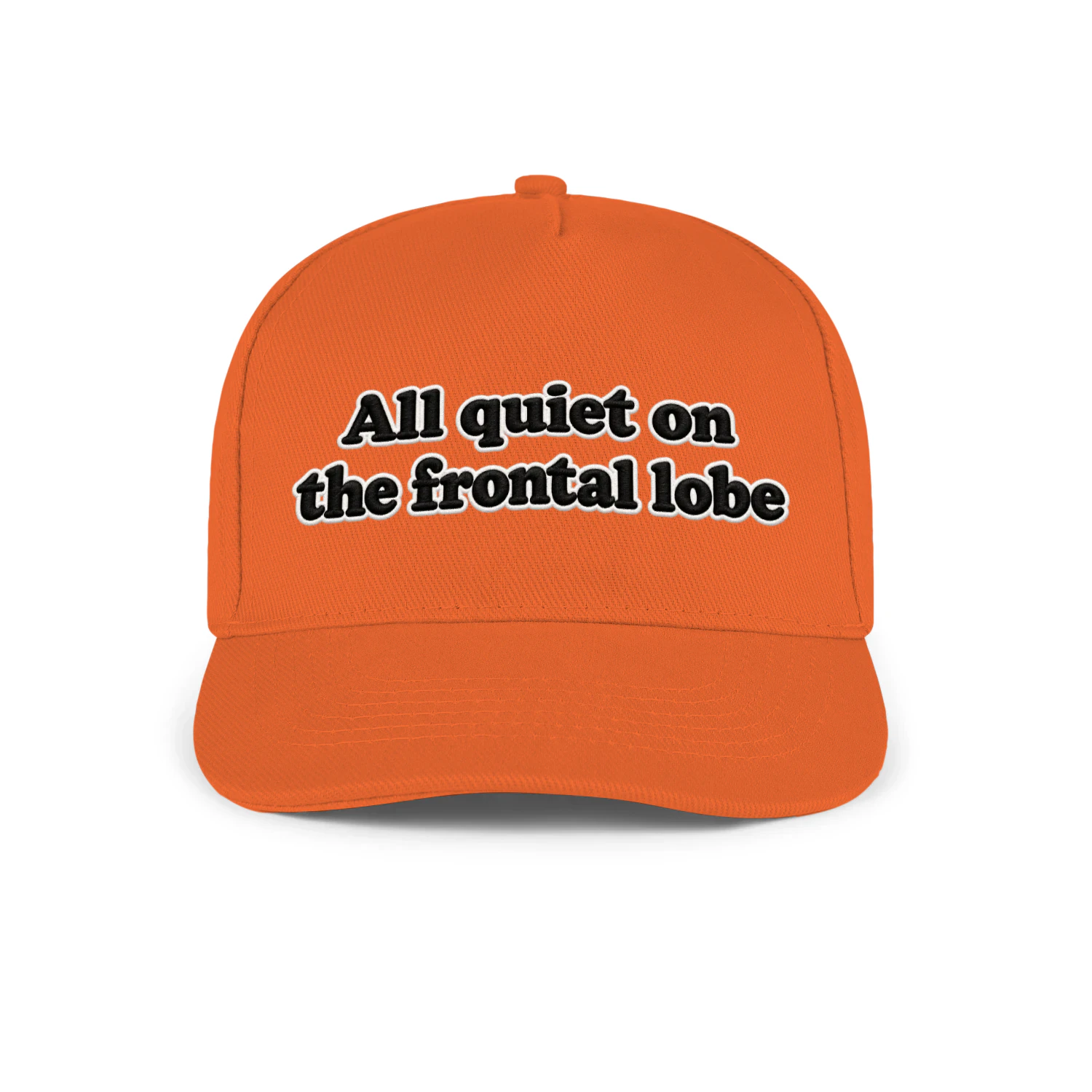 All quiet on the frontal lobe