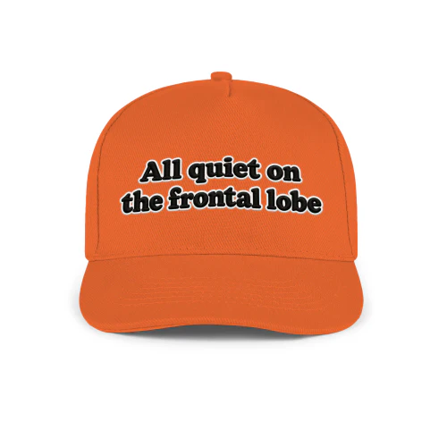 All quiet on the frontal lobe