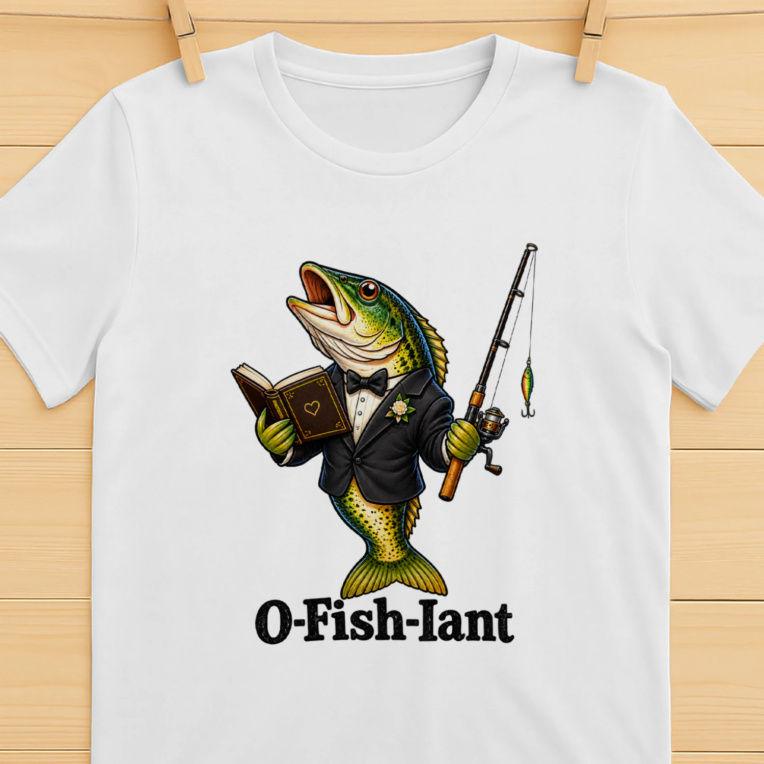 O-Fish-Iant Shirt – Funny Wedding Officiant Gift for Fishermen