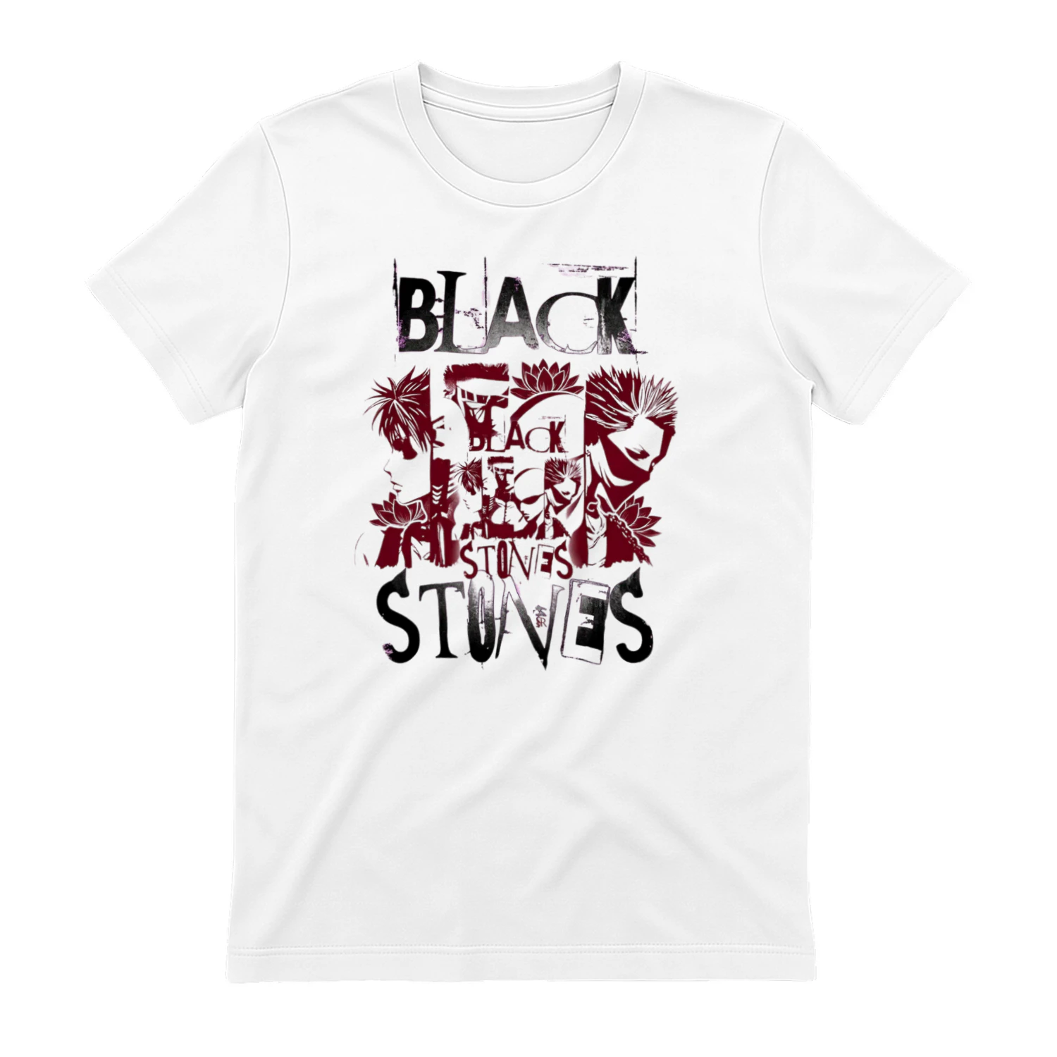 BLACK STONES T-Shirt – NANA Anime Vintage Punk Rock & Grunge Graphic Tee