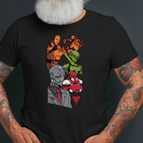 Official Overwatch Talon Graphic T-Shirt – Black Gaming Tee