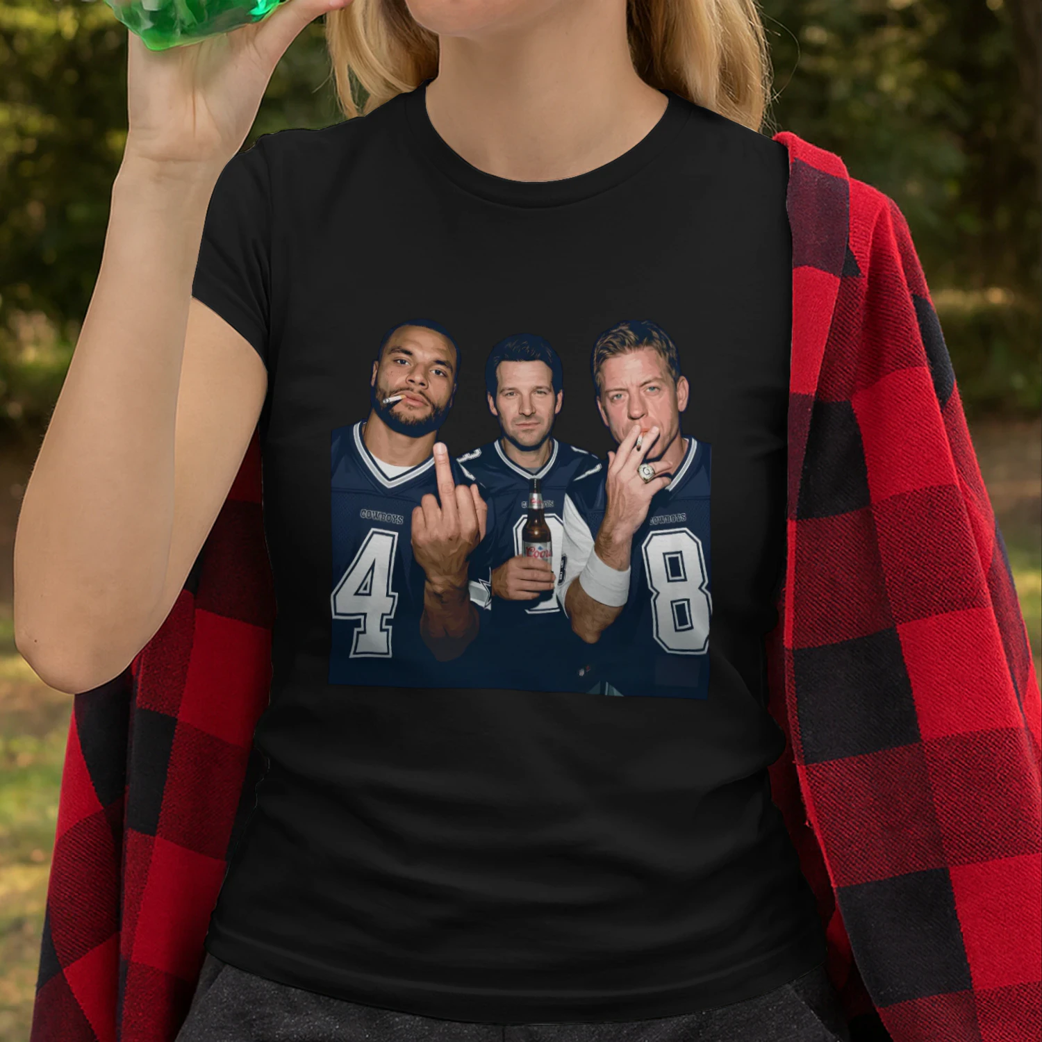 Dallas Cowboys Legends T-Shirt - Nova Vintage Graphic Tee