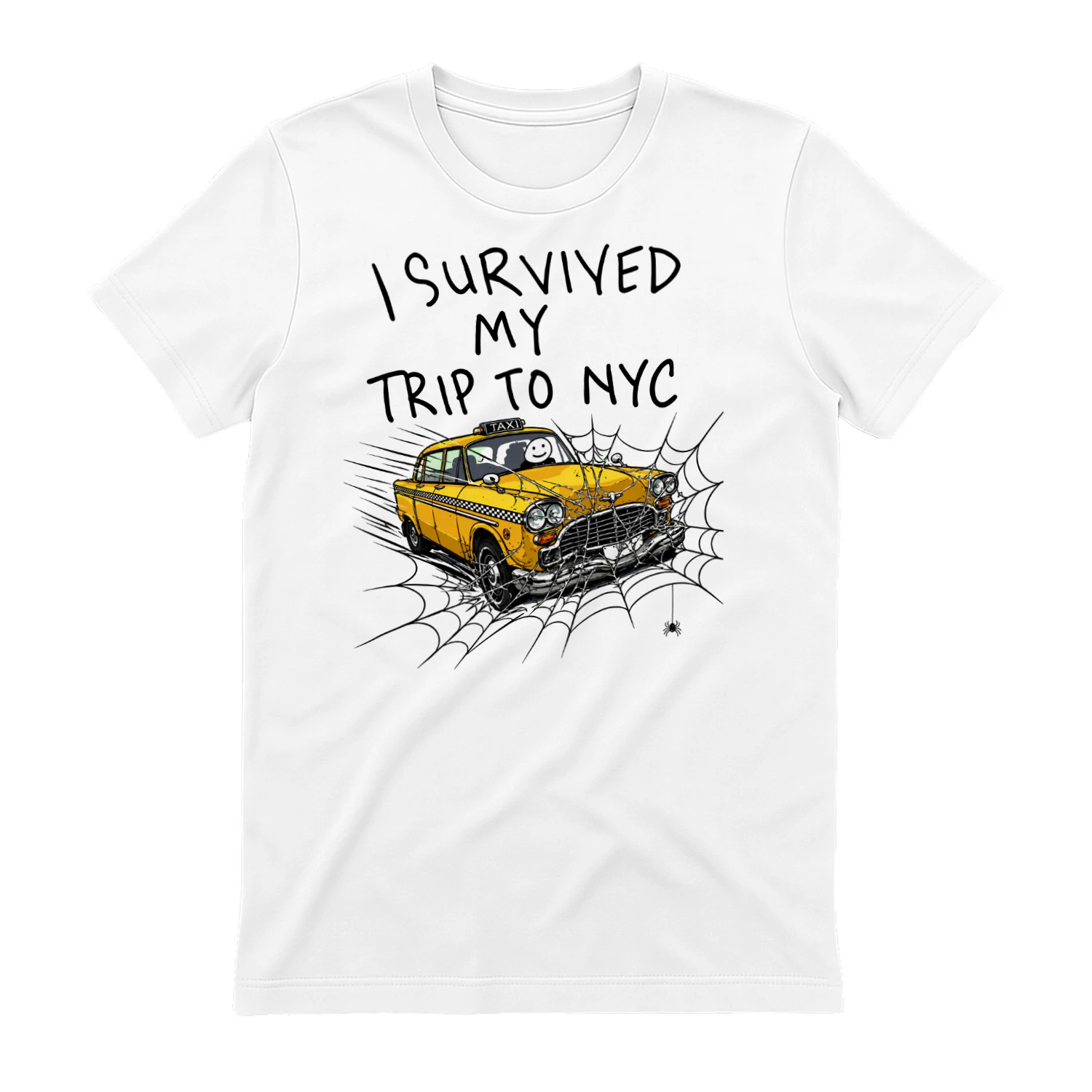 I Survived My Trip to NYC T-Shirt Funny Survived My Trip to New York Shirt