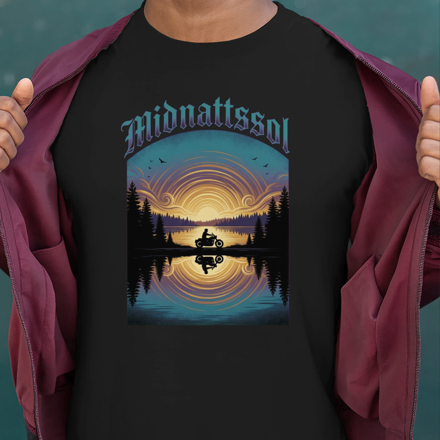 Midnattssol Sjöresa
