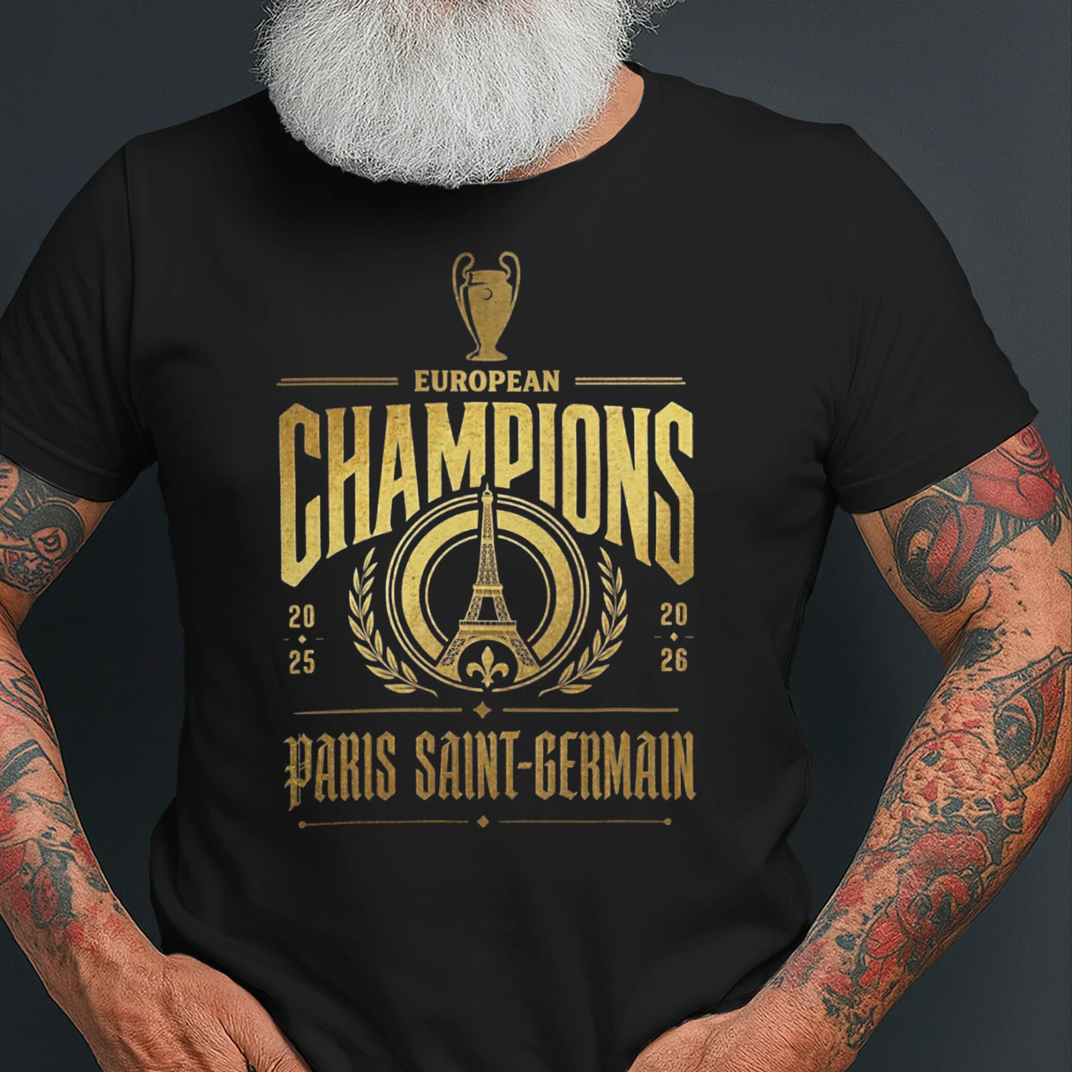 PSG European Champions 2026 T-Shirt