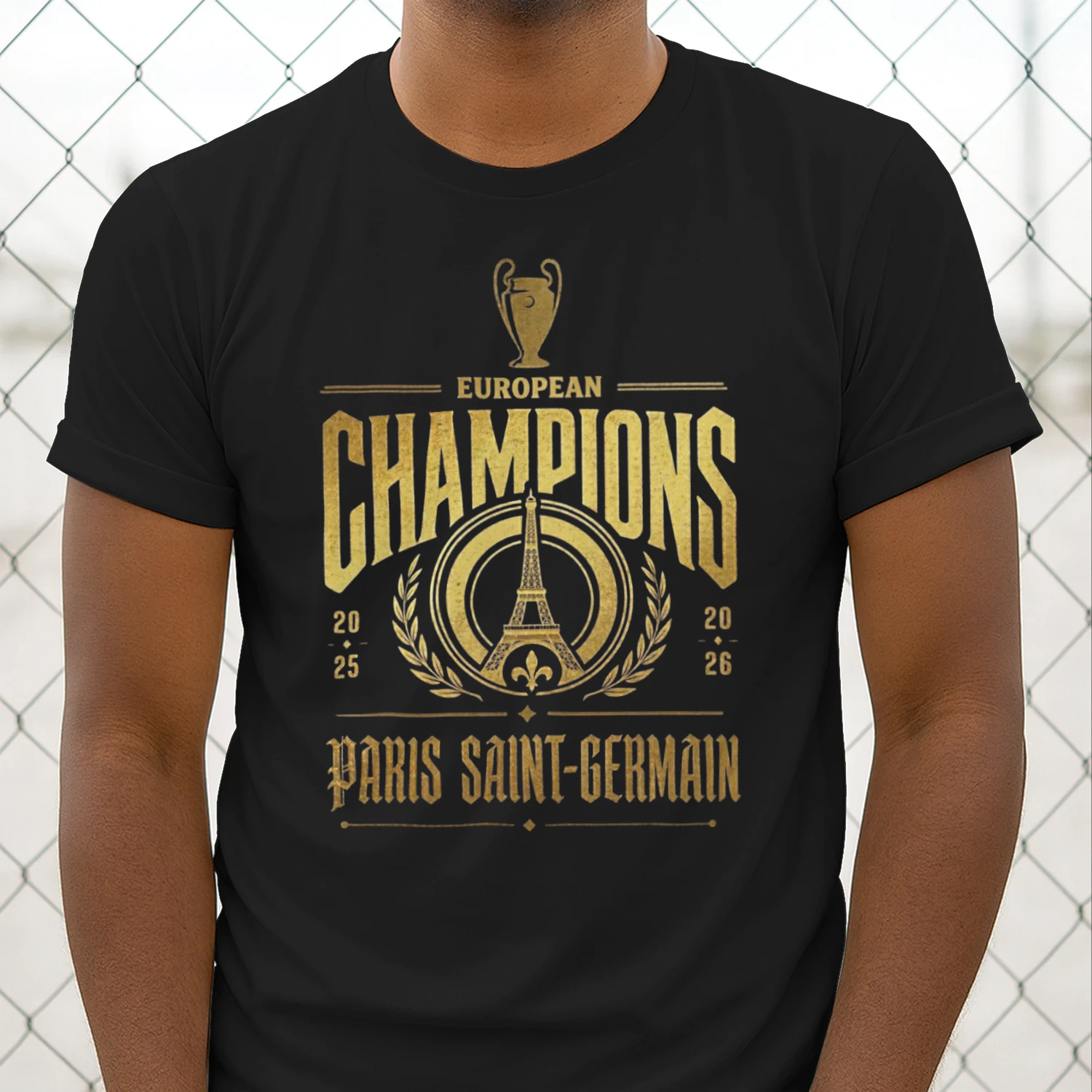 PSG European Champions 2026 T-Shirt