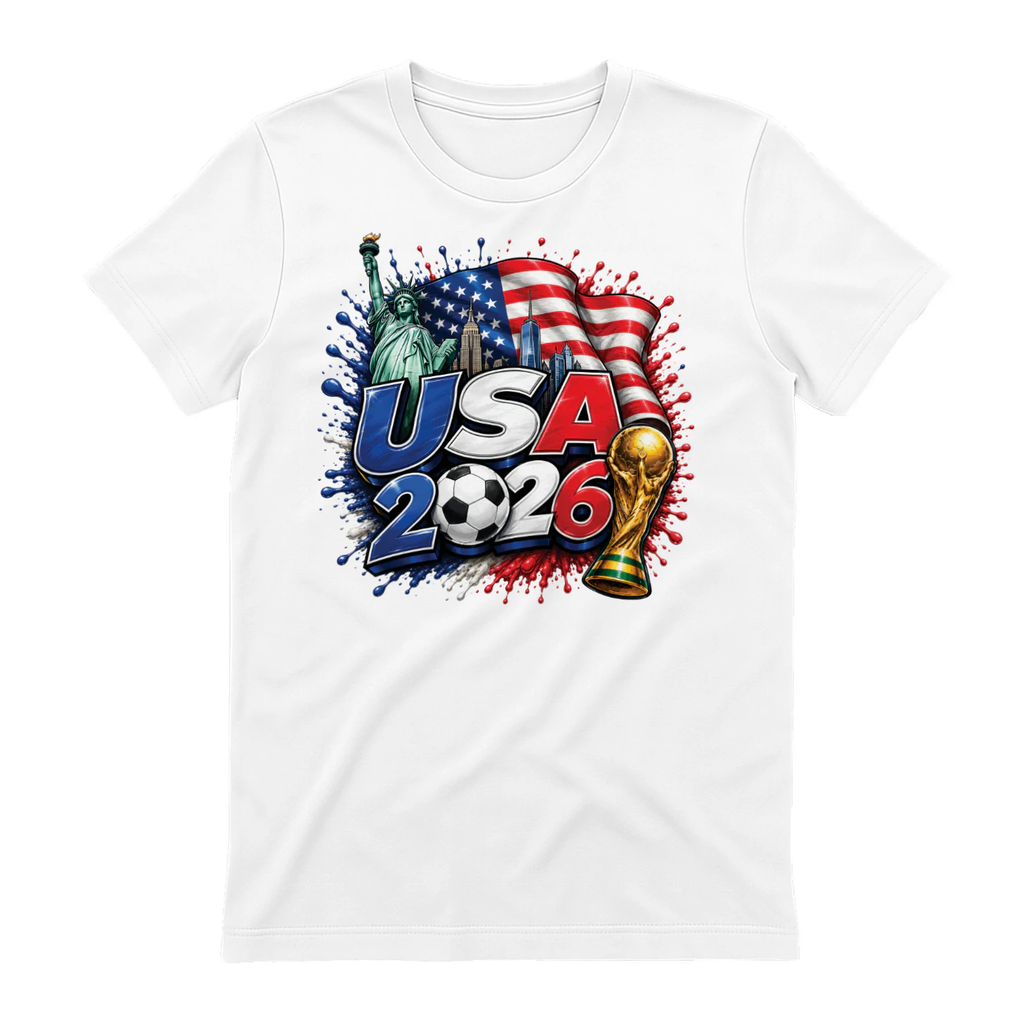 USA World Cup 2026 Graphic