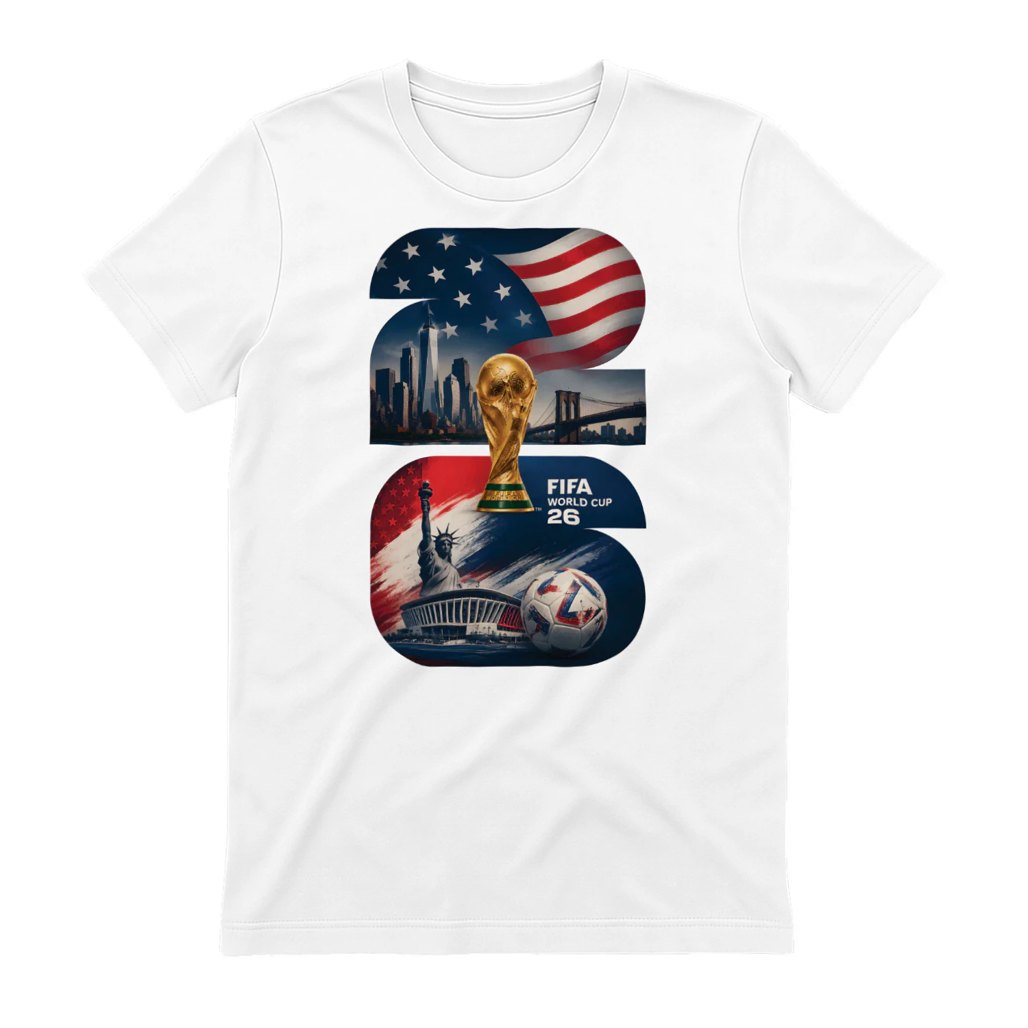 USA World Cup 2026 Graphic