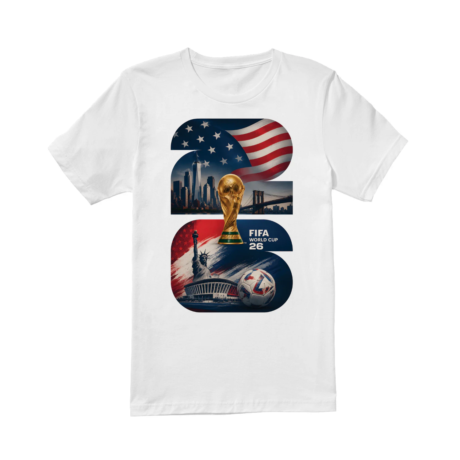 USA World Cup 2026 Graphic