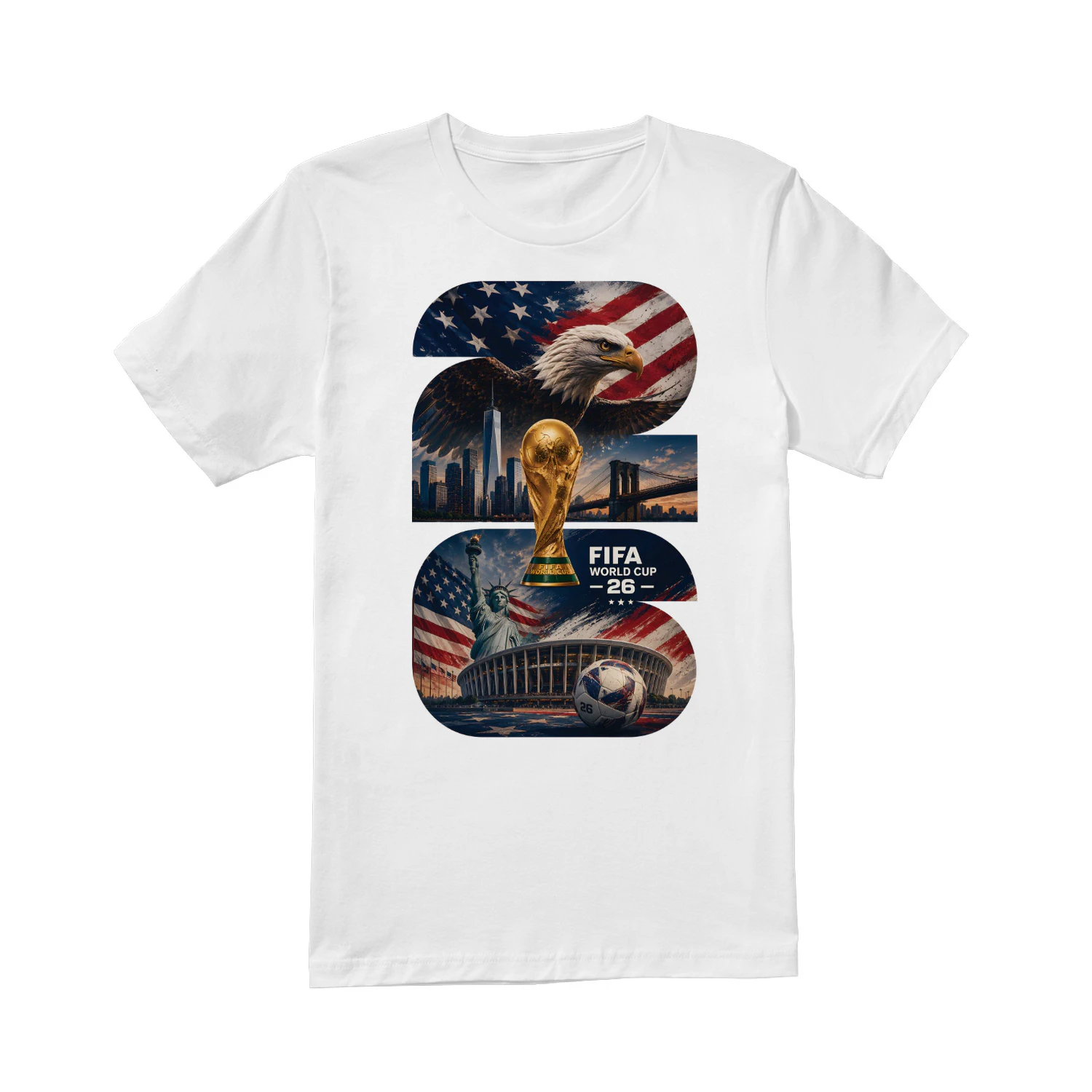 USA World Cup 2026 Graphic
