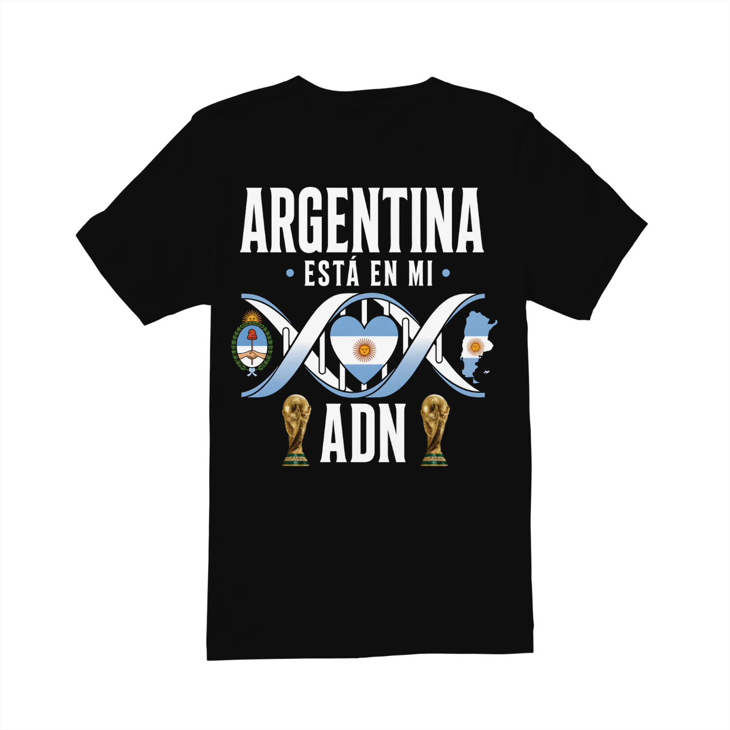 Argentina Está En Mi ADN - World Cup Soccer DNA Graphic