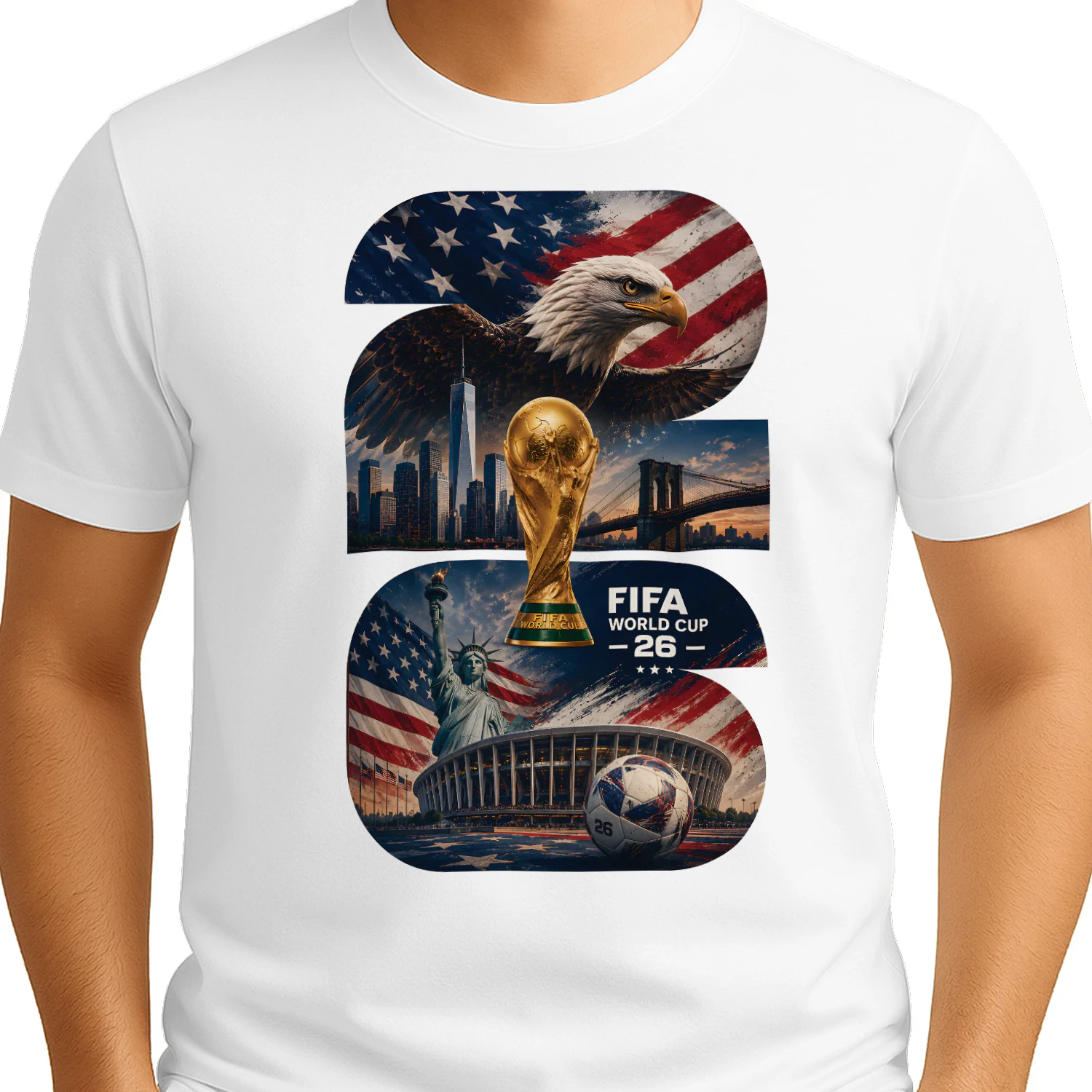 USA World Cup 2026 Graphic