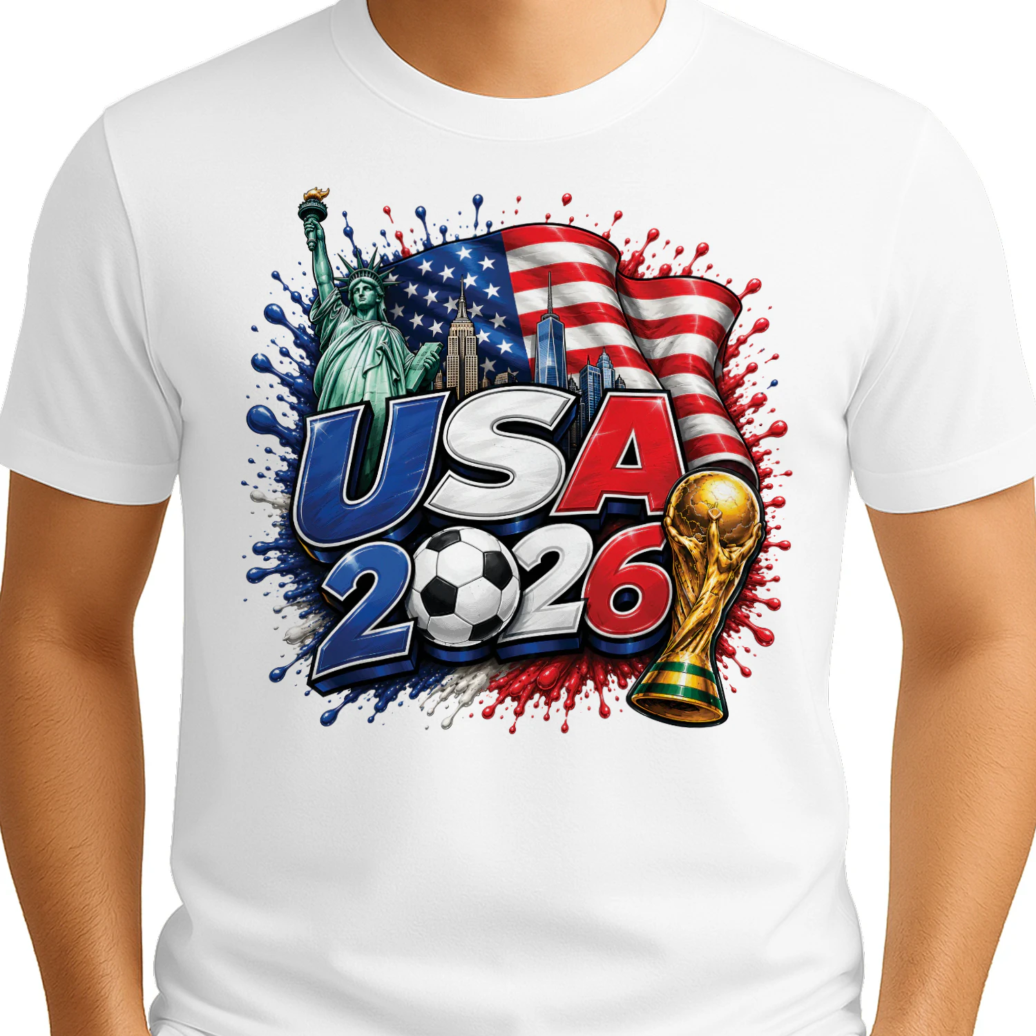 USA World Cup 2026 Graphic