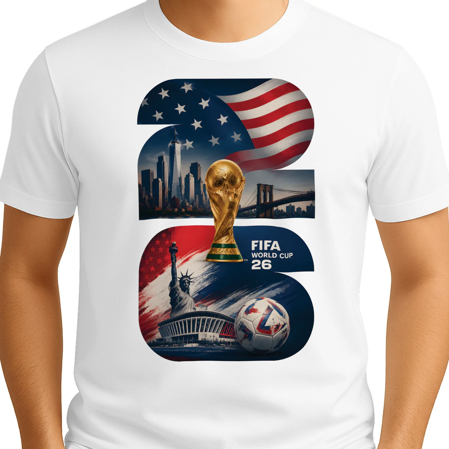 USA World Cup 2026 Graphic