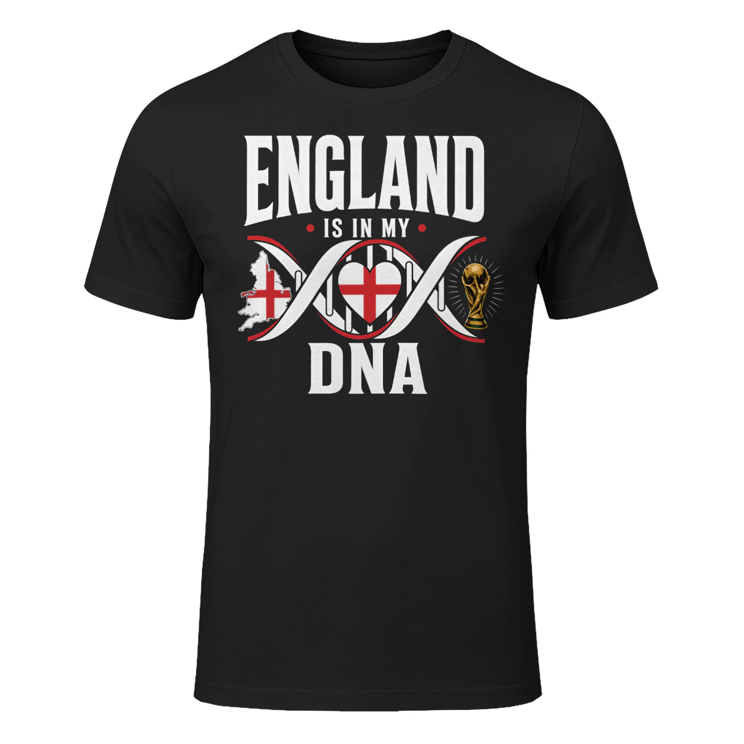 England Is In My DNA Shirt, England DNA T-Shirt, English Flag Tee, England Football Fan Shirt, World Cup Soccer Shirt, Patriotic England Gift