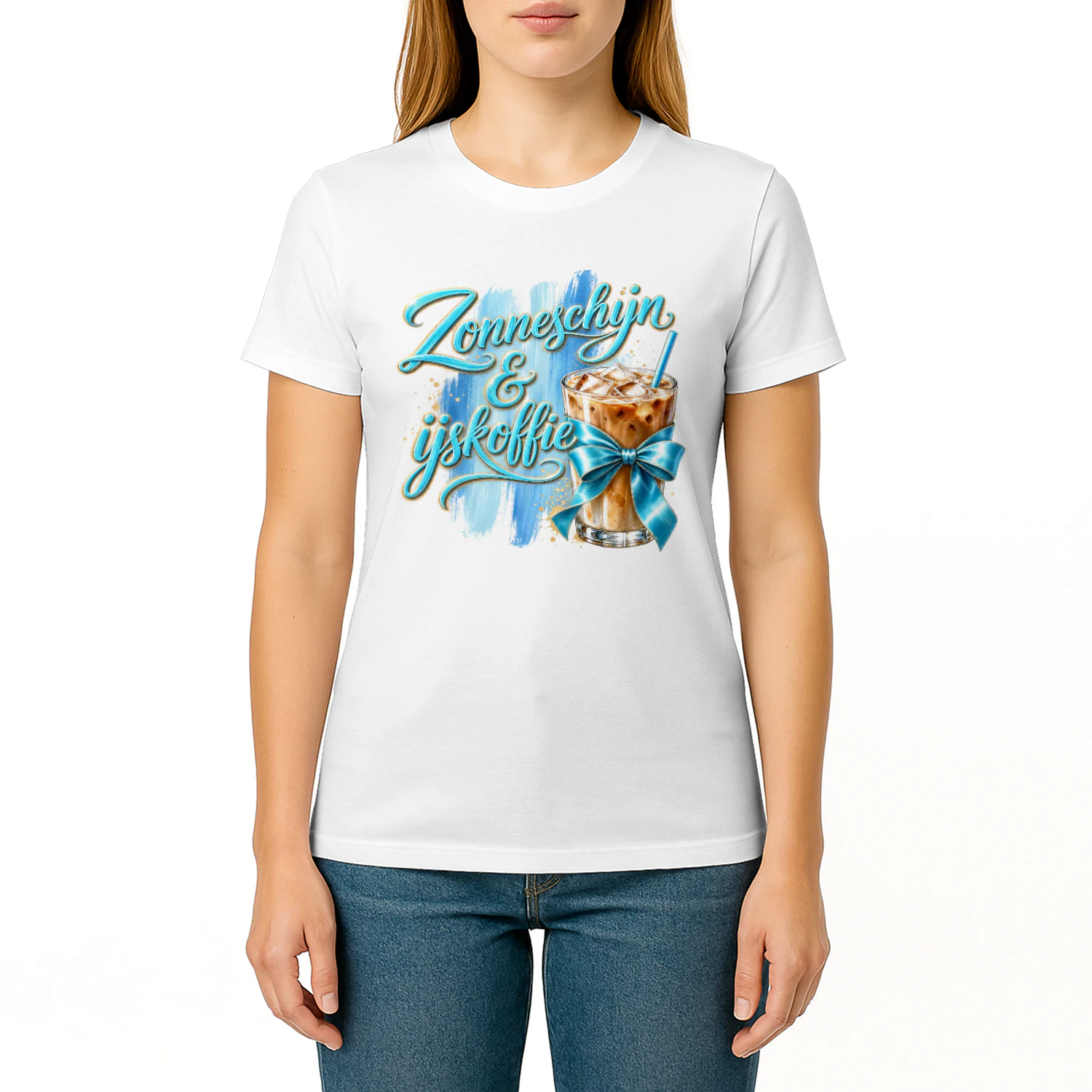Zonneschijn & IJskoffie T-shirt | Zomer Statement Shirt