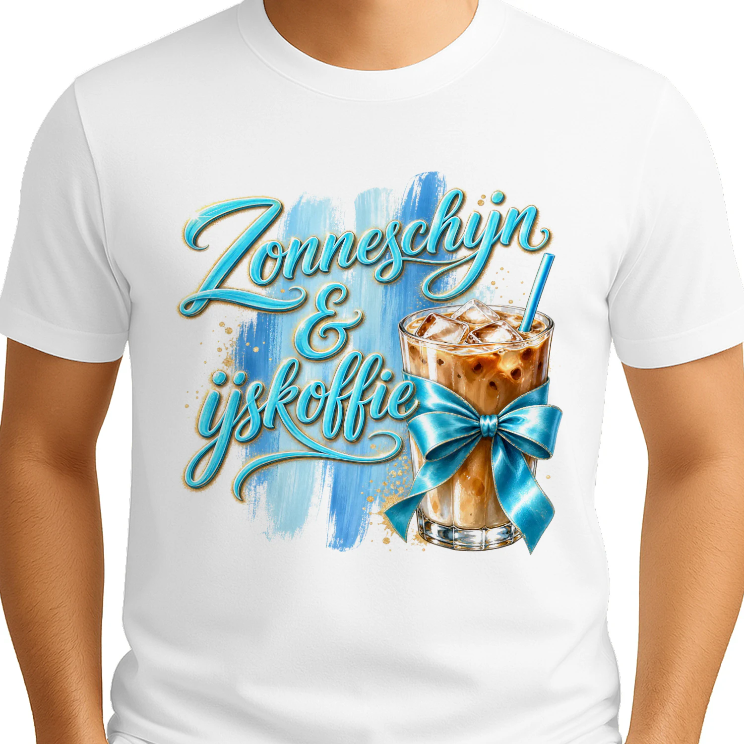 Zonneschijn & IJskoffie T-shirt | Zomer Statement Shirt