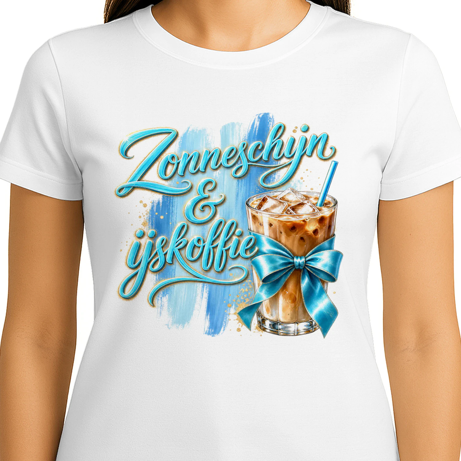 Zonneschijn & IJskoffie T-shirt | Zomer Statement Shirt