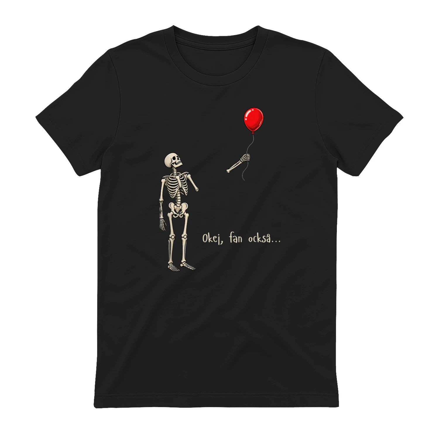 Okej, Fan Också – Skelett Tröja 🎈💀