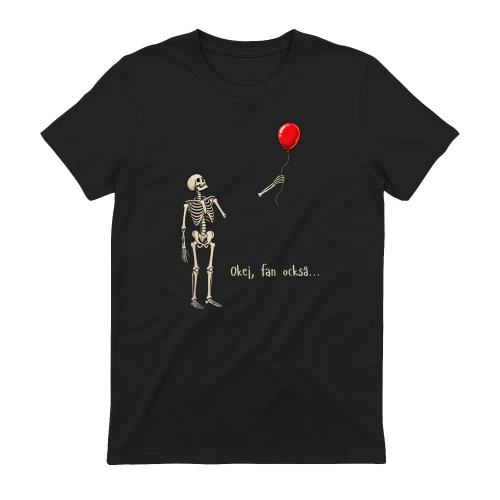 Okej, Fan Också – Skelett Tröja 🎈💀
