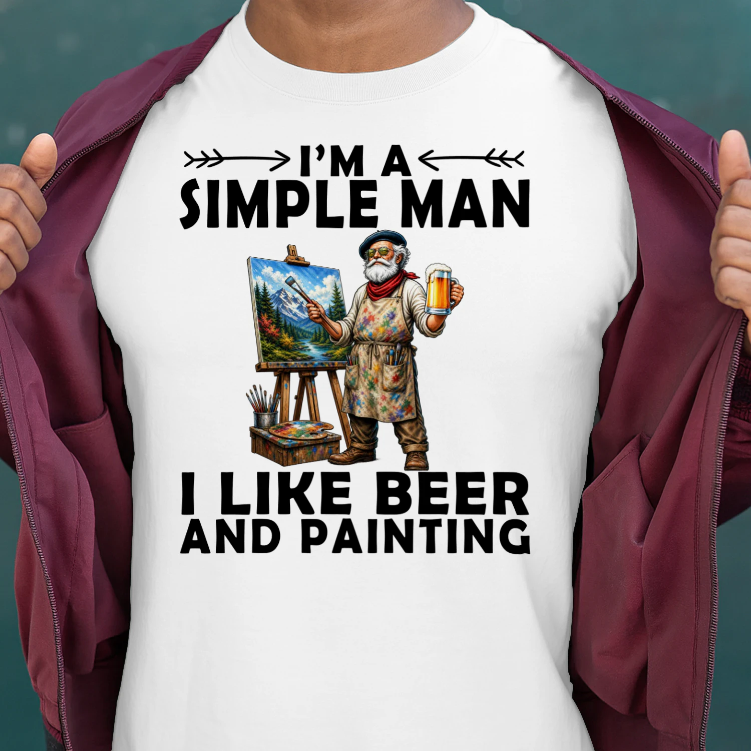paints-simple-man