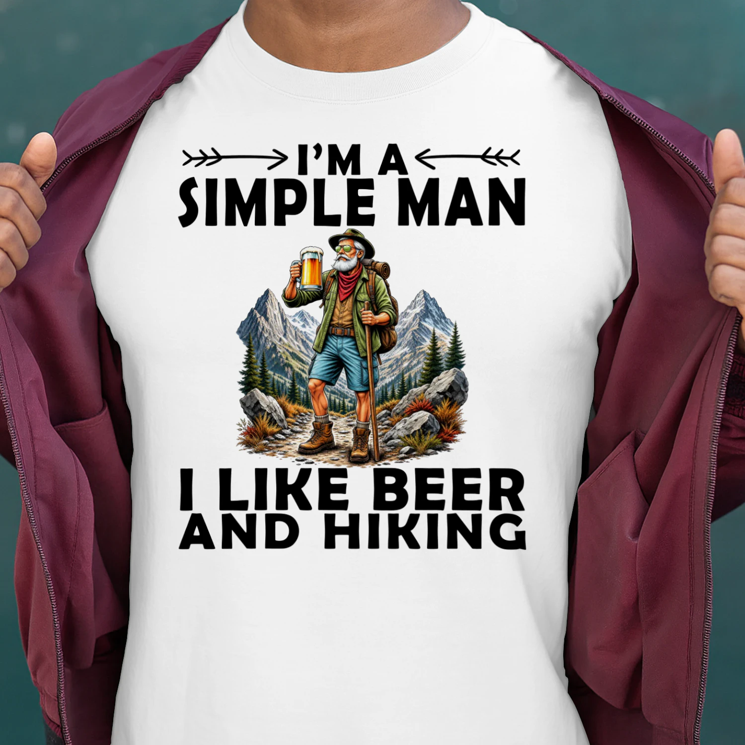 hiking-simple-man
