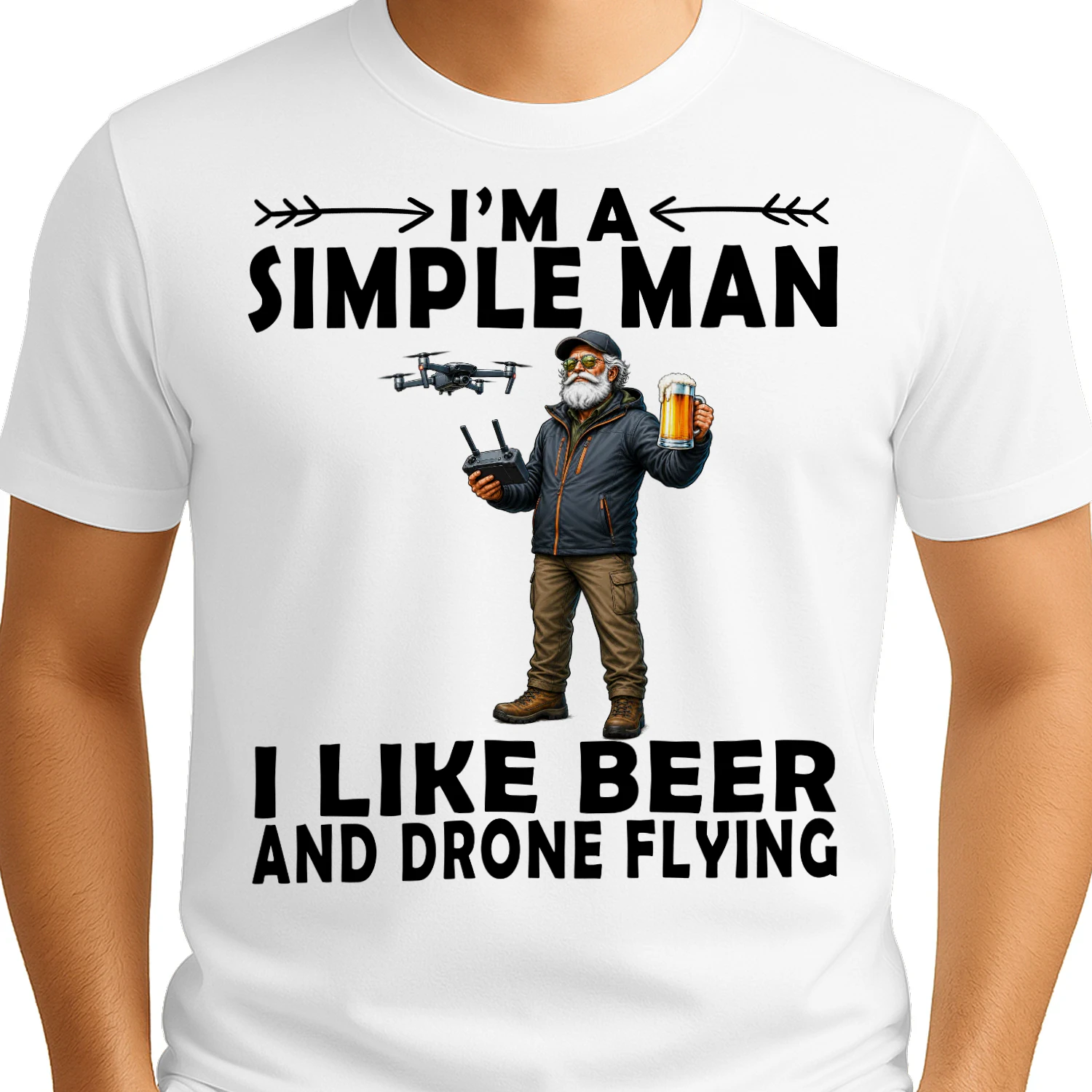 drone-flying-simple-man