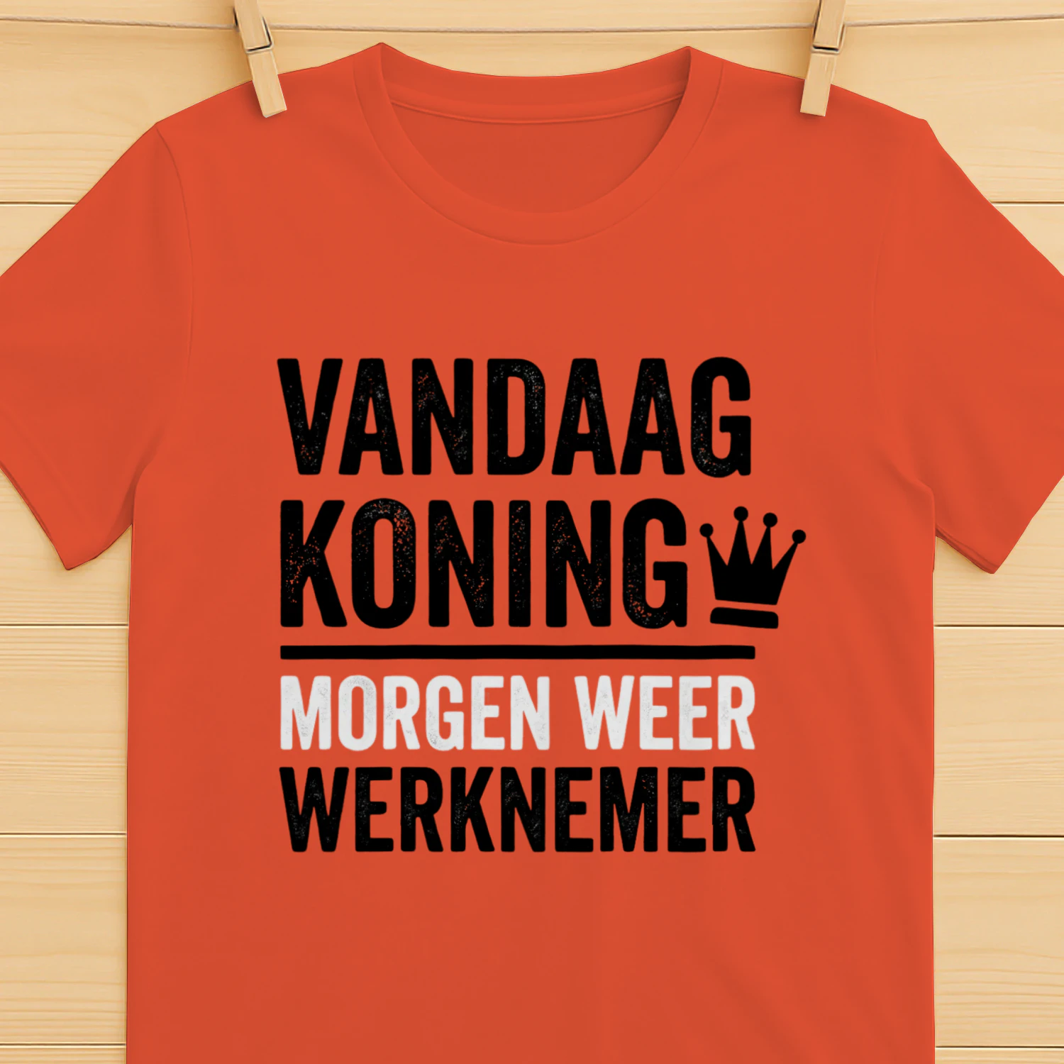 Koningsdag tshirt 2026