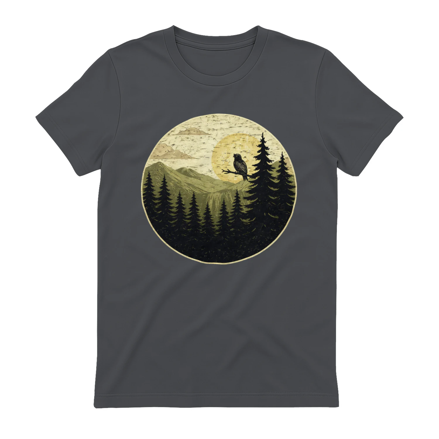 Bomen, Wildlife & Natuur – Vintage Bos T-Shirt