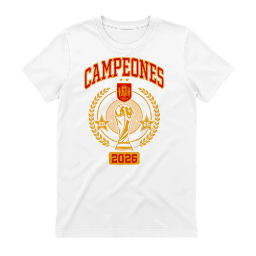 Spain Campeones Del Mundo 2026 World Cup Champions shirt yamal