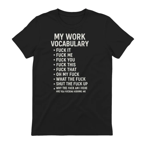 Fuck My work Vocabulary 