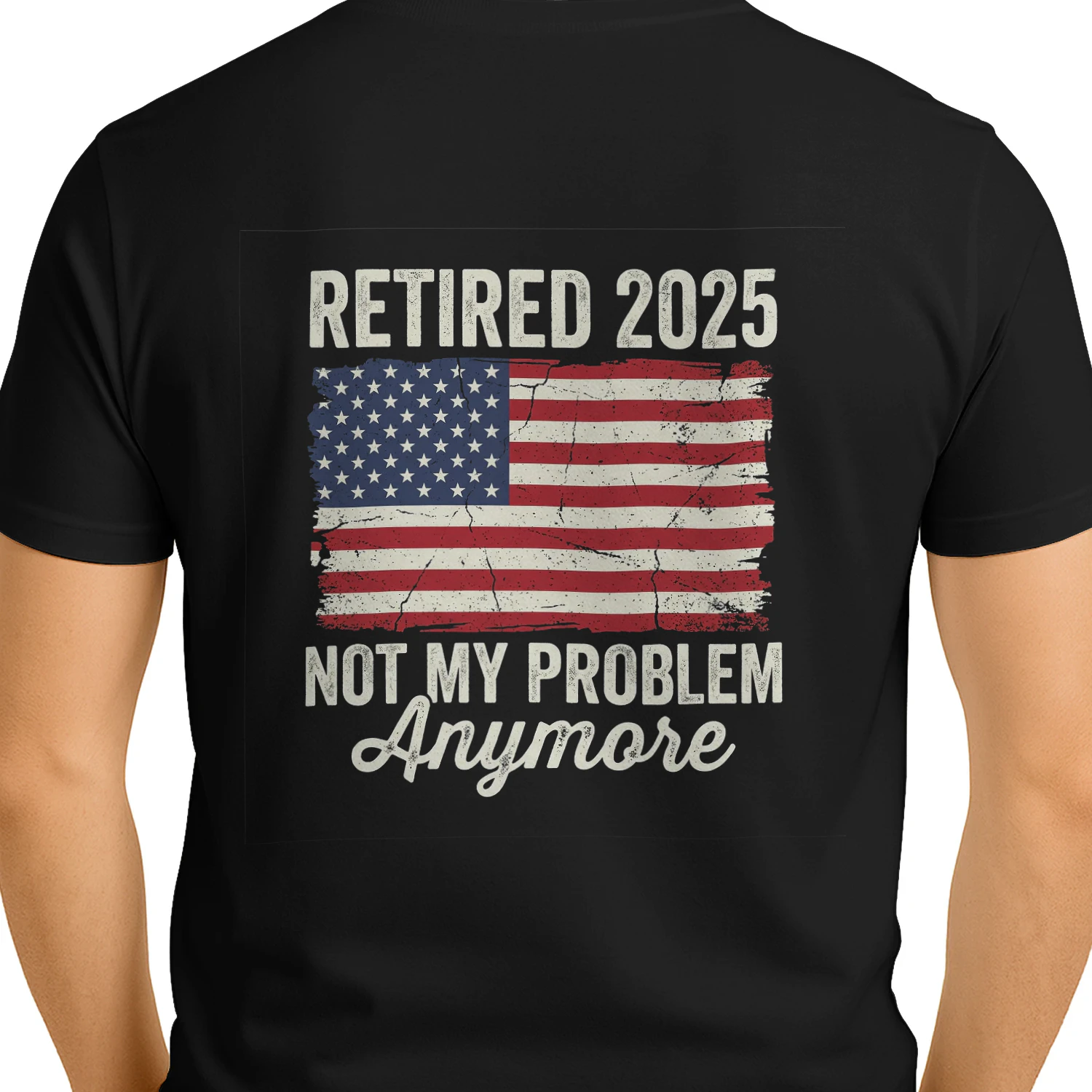 Retired 2025 Retirement Not Problem Future Retirees T-Shirt