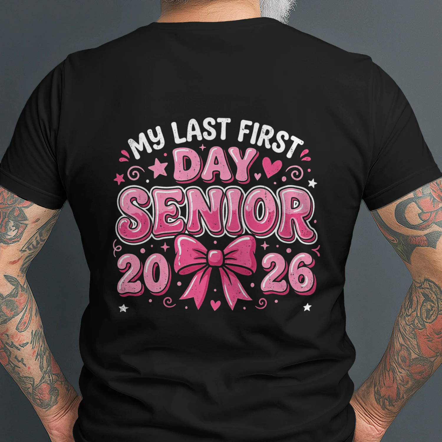 Senior 2026 Last First Day High School Senior T-Shirt