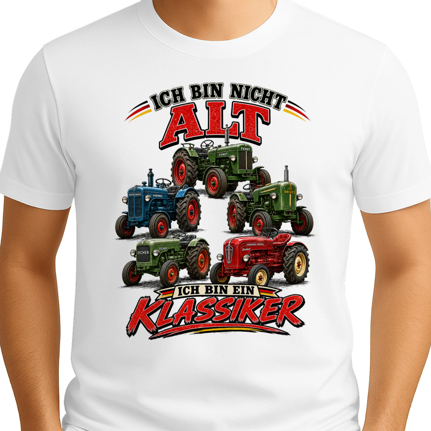 Ich bin nicht alt ich bin ein klassiker- Traktor