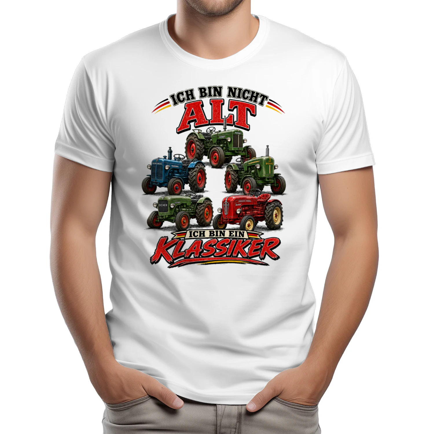 Ich bin nicht alt ich bin ein klassiker- Traktor