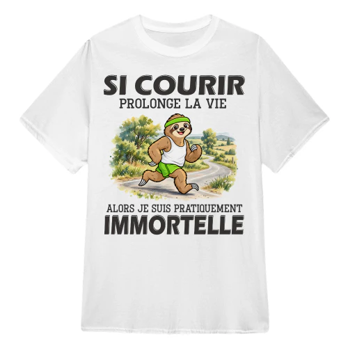 Running Immortal Fr woman