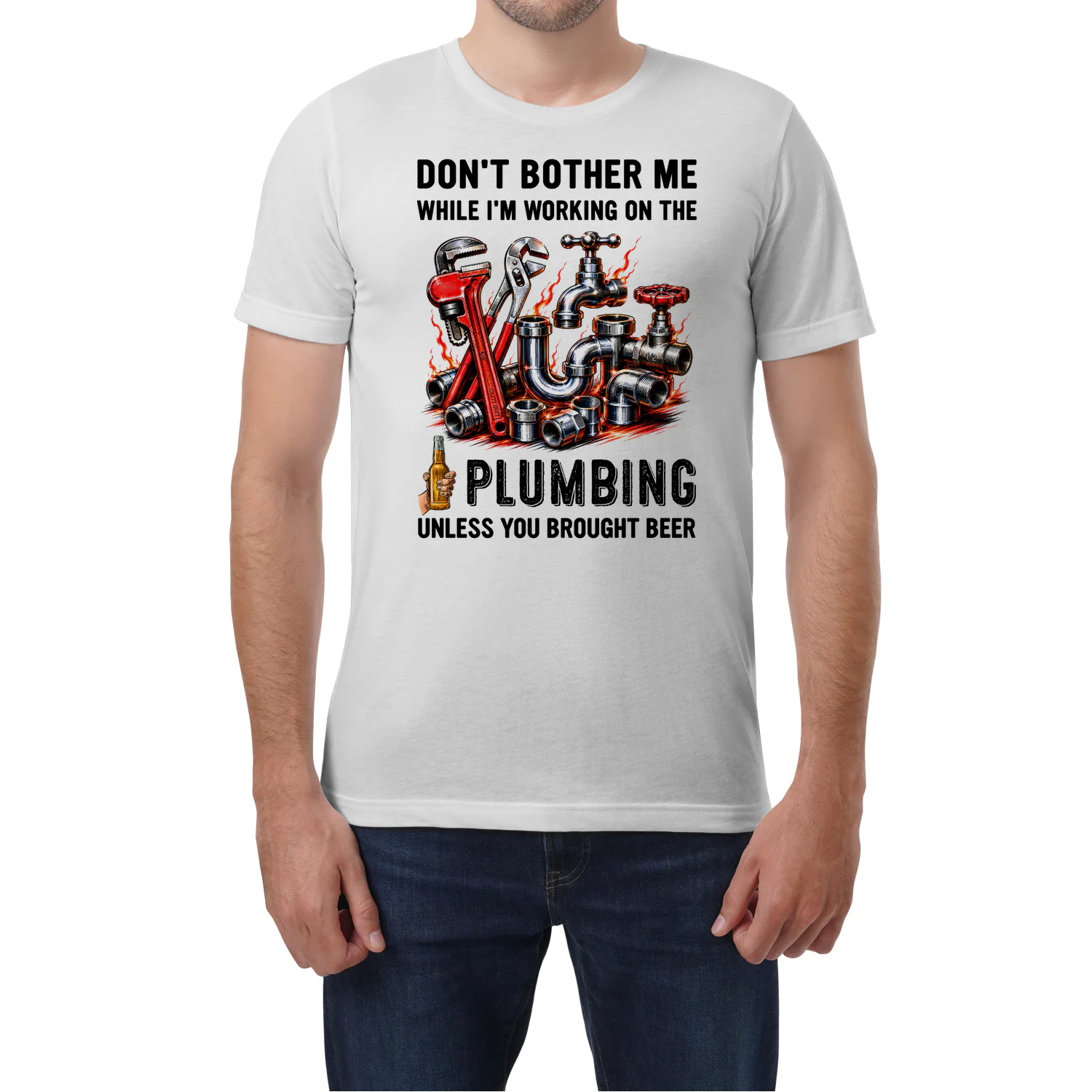 Don't Bother Me Working On The Plumbing