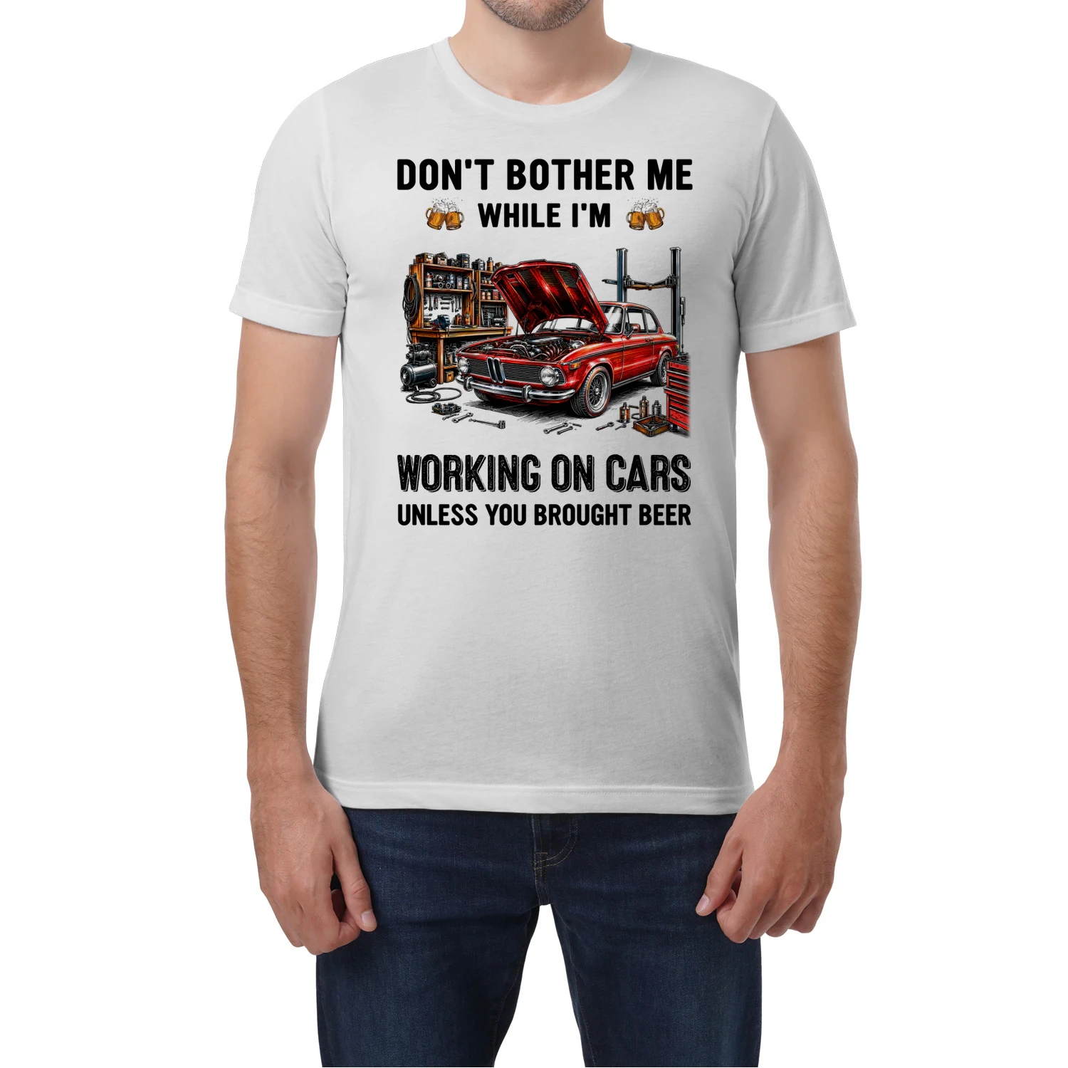 Don't Bother Me While I'm Working On Cars