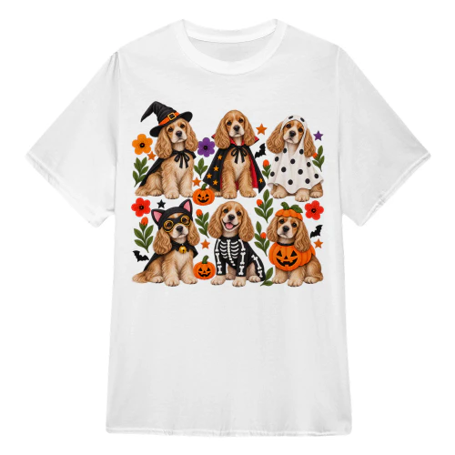 Howl-O-Ween Cocker Spaniels