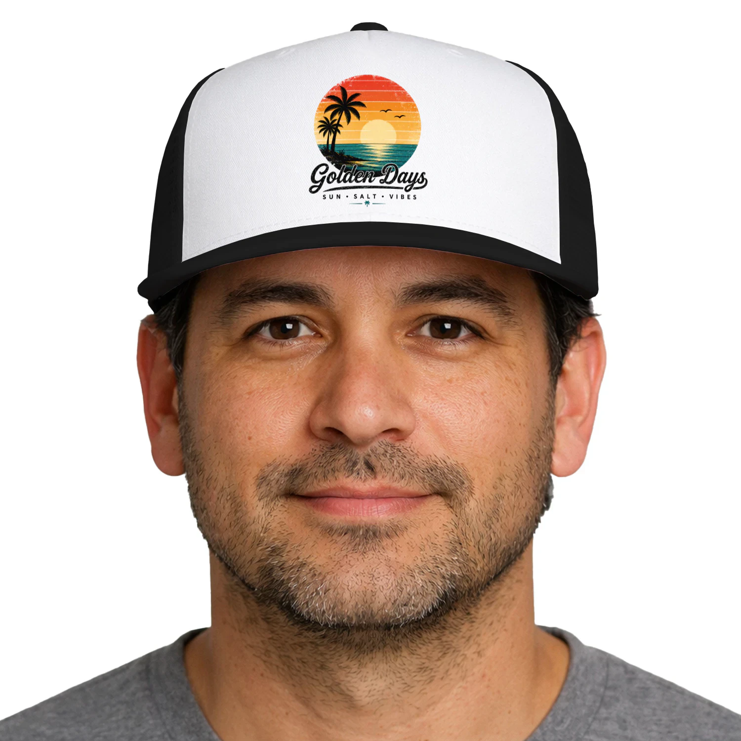 Vintage Surf Sunset Trucker Hat – Beach Life Collection