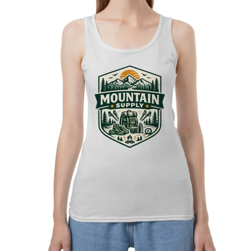 🏔️ Mountain Supply Women's Tank Top 🌲