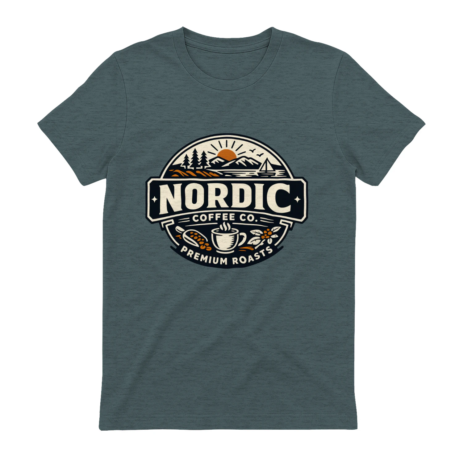 Nordic Coffee Co. Vintage T-Shirt ⭐