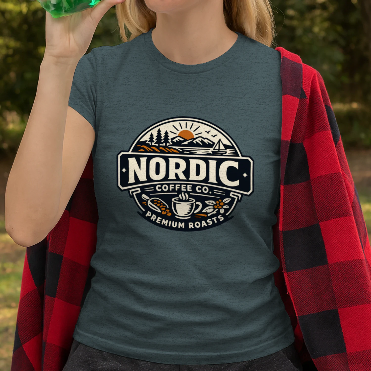 Nordic Coffee Co. Vintage T-Shirt ⭐