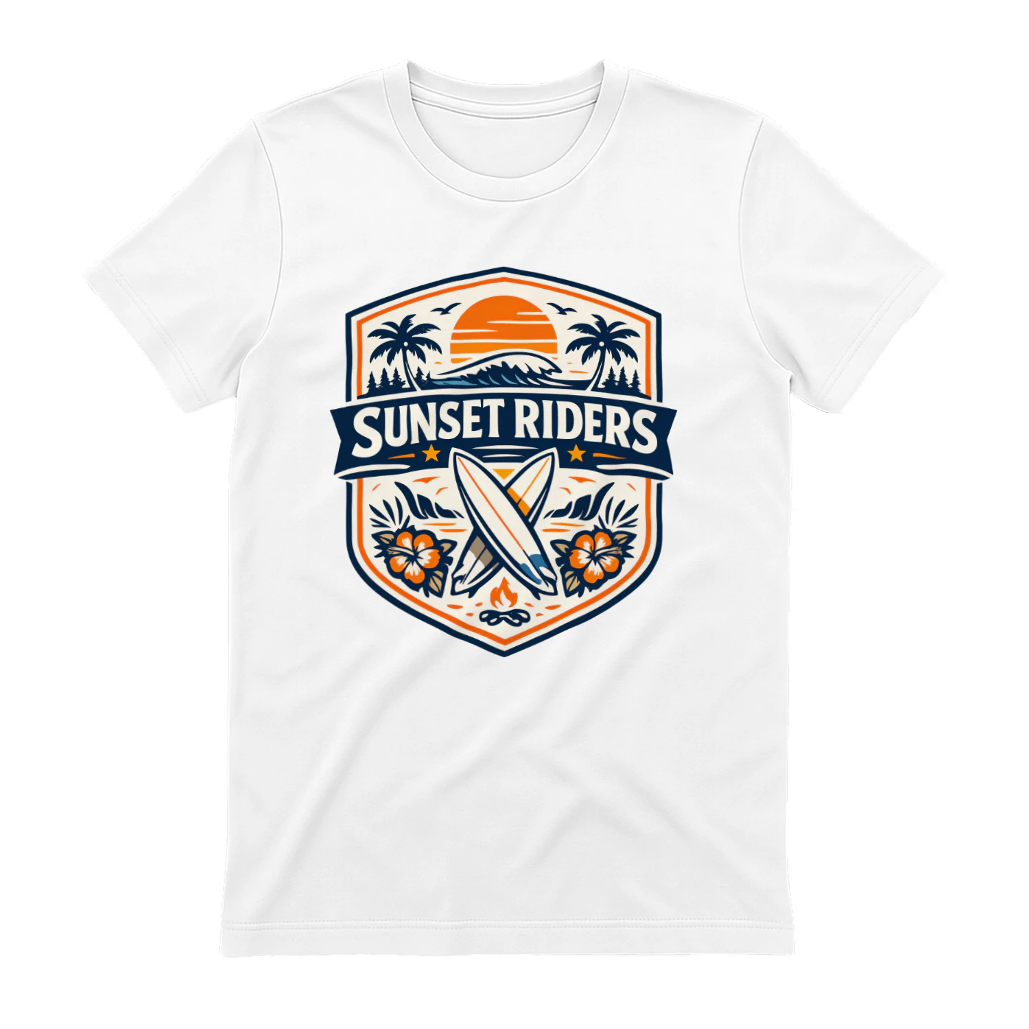 🌅 Sunset Riders Vintage Surf T-Shirt 🏄‍♂️🌴