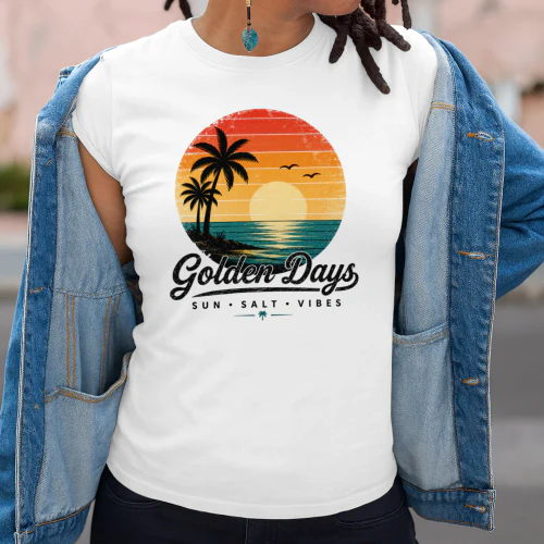 Golden Days Retro Sunset