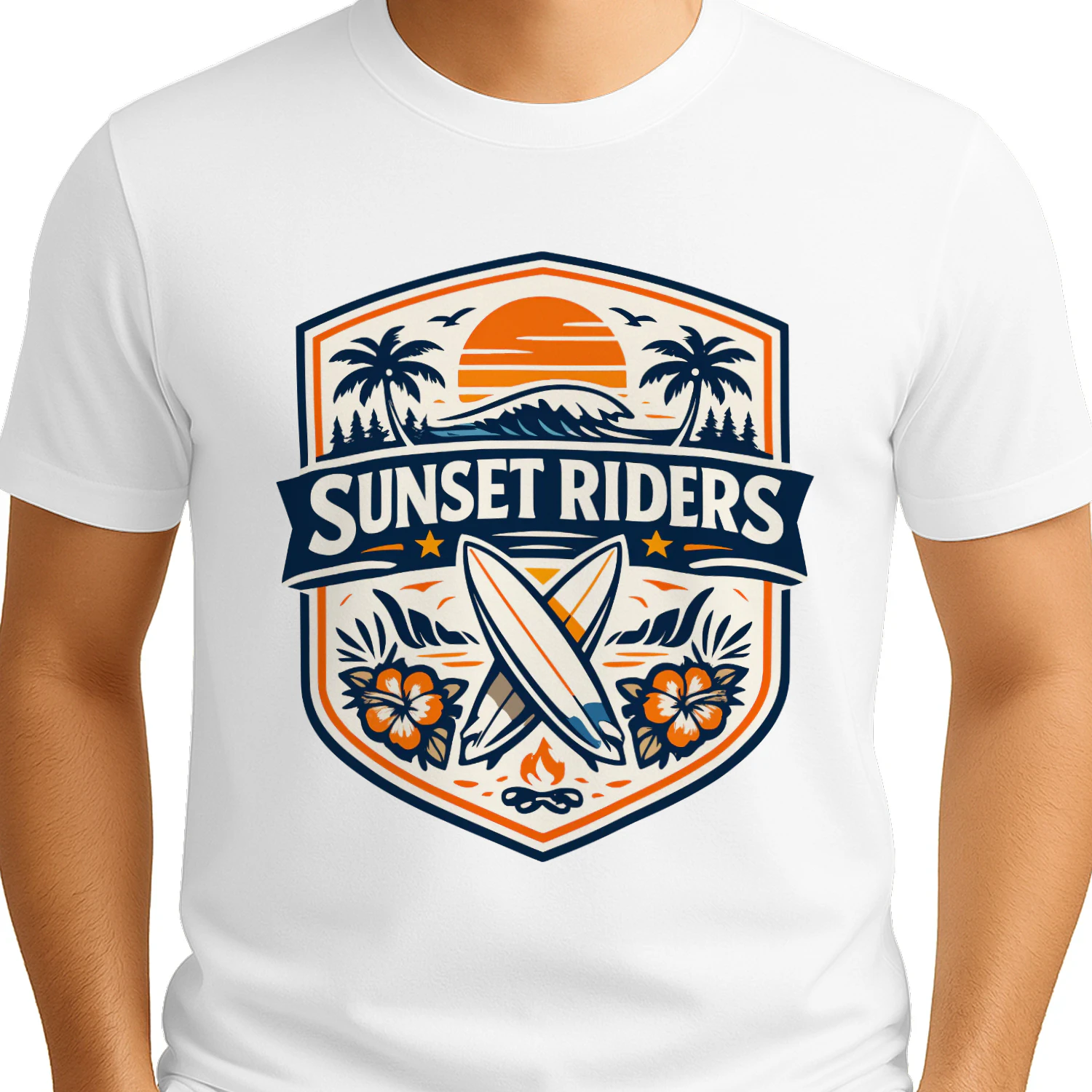 🌅 Sunset Riders Vintage Surf T-Shirt 🏄‍♂️🌴