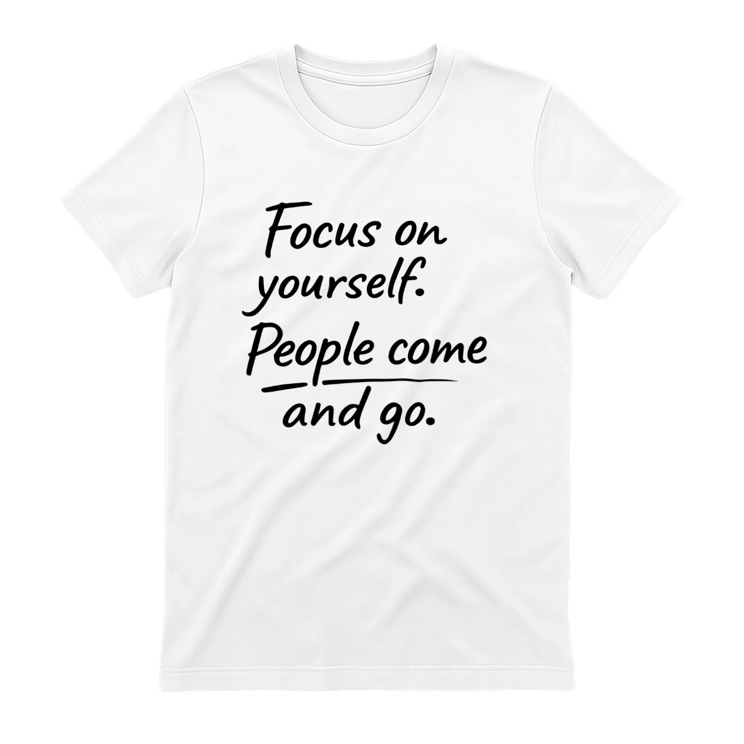 Focus on Yourself Vintage Unisex T-Shirt
