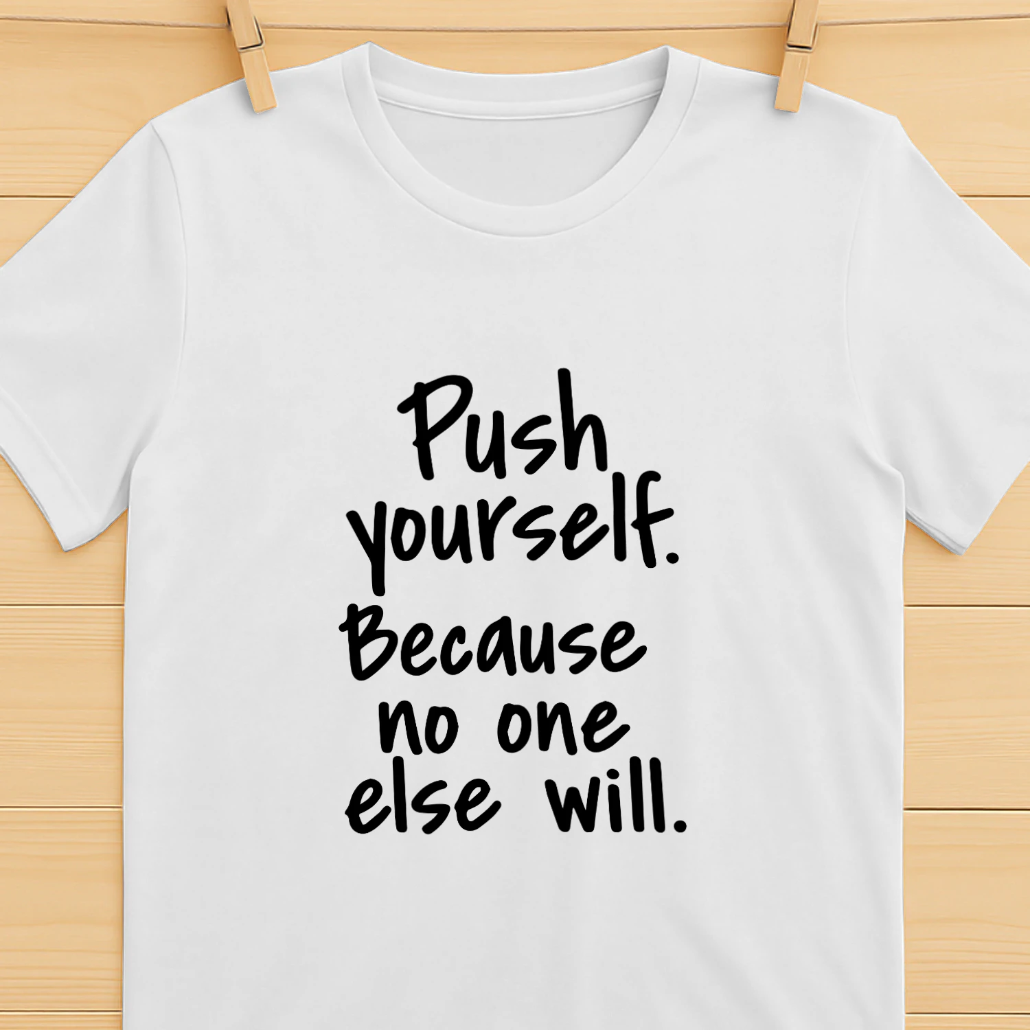 Push Yourself Vintage Unisex T-Shirt